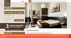 Desktop Screenshot of hotelcerviaroma.com